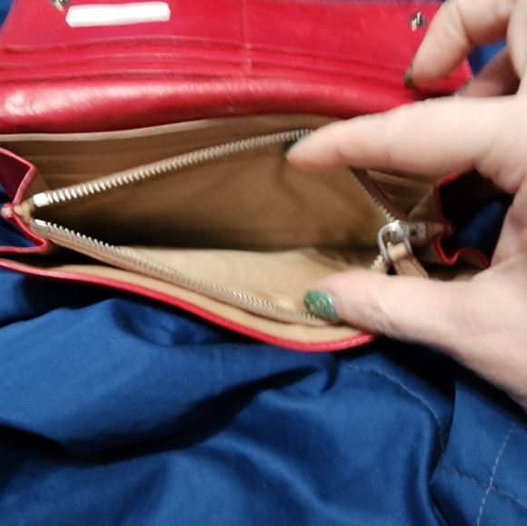 PRADA *RARE* NAPPA LEATHER STUDDED WALLET  GUC - Picture 4 of 8